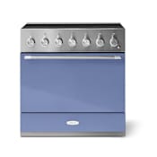 AGA Mercury Series 36 Inch Wide 4.9 Cu. Ft. Slide In Induction Range with True European Convection Carnaby Blue